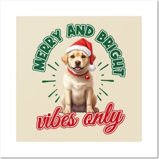 Merry and bright vibes only Posters and Art